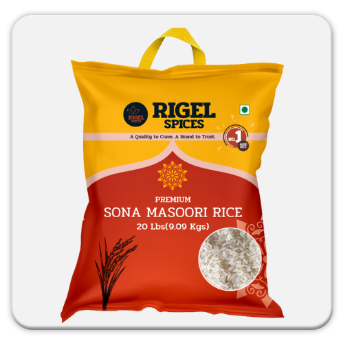 Sona Masoori Rice 5kg Aged South Indian Raw Rice
